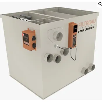 Jezírková filtrace Filtreau Excellent Combi Drum 25/30 Zapojení: Gravitační zapojení