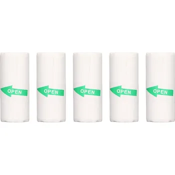 Pásek do tiskárny Helmer samolepící papírová role pro TP 01 5ks Papírová role, samolepící, pro tiskárnu Helmer TP 01, 55×25mm, bílá, 5ks hlmtp01R5A