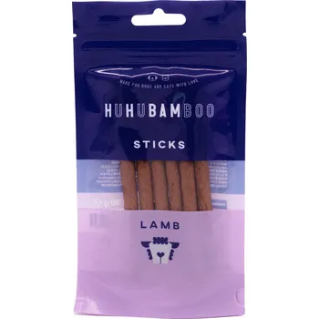 Pamlsek pro psa Huhubamboo jehněčí sticks 30 g