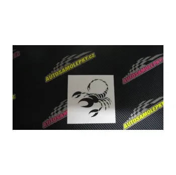 Samolepící dekorace SAMOLEPKA Štír zvěrokruh 002 levá (10 - červená) NA AUTO, NÁLEPKA, FÓLIE, POLEP, TUNING, VLASTNÍ TEXT, TISK, AUTOSAMOLEPKY.cz, POLEPY, OBRÁZEK, LOGO, SAMOLEPKY