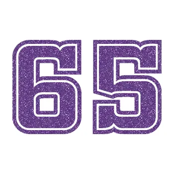 Polep vozidla SAMOLEPKA Startovní číslo 65 typ 5 (87 - Ultra Metalic fialová) NA AUTO, NÁLEPKA, FÓLIE, POLEP, TUNING, VLASTNÍ TEXT, TISK, AUTOSAMOLEPKY.cz, POLEPY, OBRÁZEK, LOGO, SAMOLEPKY