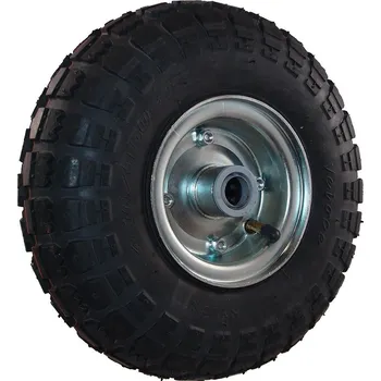 Pojezdové kolečko Nafukovací kolo na půleném pozinkovaném disku NB 265 JLV-B2-kostičkový 17560716