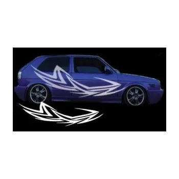 Polep vozidla SAMOLEPKA Samolepka na bok tattoo 031 (14 - fialová) NA AUTO, NÁLEPKA, FÓLIE, POLEP, TUNING, VLASTNÍ TEXT, TISK, AUTOSAMOLEPKY.cz, POLEPY, OBRÁZEK, LOGO, SAMOLEPKY