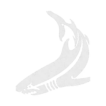 Samolepicí dekorace na vozidlo Žralok 005 levá (84 - Ultra Metalic bílá) SAMOLEPKA NA AUTO, NÁLEPKA, FÓLIE, POLEP, TUNING, VLASTNÍ TEXT, TISK, AUTOSAMOLEPKY.cz, POLEPY, OBRÁZEK, LOGO, 3D STICKERS