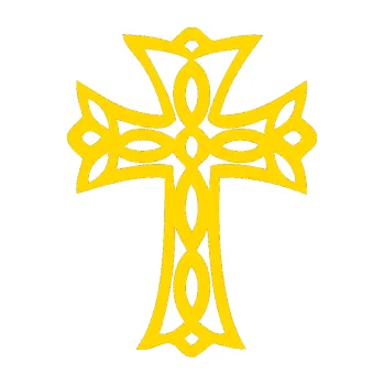 Polep vozidla Tetování 191 kříž (13 - jasně žlutá) SAMOLEPKA NA AUTO, NÁLEPKA, FÓLIE, POLEP, TUNING, VLASTNÍ TEXT, TISK, AUTOSAMOLEPKY.cz, POLEPY, OBRÁZEK, LOGO, 3D STICKERS