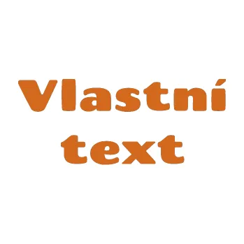 Polep vozidla Vlastní text - Chango (26 - oříšková) SAMOLEPKA NA AUTO, NÁLEPKA, FÓLIE, POLEP, TUNING, VLASTNÍ TEXT, TISK, AUTOSAMOLEPKY.cz, POLEPY, OBRÁZEK, LOGO, 3D STICKERS
