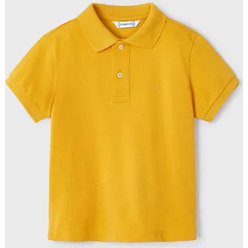 Chlapecké tričko Chlapecká košile Mayoral 150 skořicová barva: skořicová, Rozměr: 116