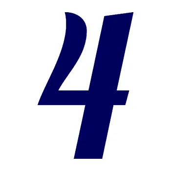 Polep vozidla Startovní číslo 4 typ 3 (23 - tmavě modrá) SAMOLEPKA NA AUTO, NÁLEPKA, FÓLIE, POLEP, TUNING, VLASTNÍ TEXT, TISK, AUTOSAMOLEPKY.cz, POLEPY, OBRÁZEK, LOGO, 3D STICKERS