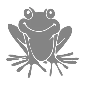 Samolepící dekorace SAMOLEPKA Žába 008 levá (17 - šedá) NA AUTO, NÁLEPKA, FÓLIE, POLEP, TUNING, VLASTNÍ TEXT, TISK, AUTOSAMOLEPKY.cz, POLEPY, OBRÁZEK, LOGO, SAMOLEPKY