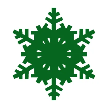 Polep vozidla SAMOLEPKA Vločka 001 (20 - tmavě zelená) NA AUTO, NÁLEPKA, FÓLIE, POLEP, TUNING, VLASTNÍ TEXT, TISK, AUTOSAMOLEPKY.cz, POLEPY, OBRÁZEK, LOGO, SAMOLEPKY