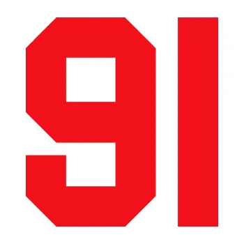 Polep vozidla SAMOLEPKA Startovní číslo 91 (10 - červená) NA AUTO, NÁLEPKA, FÓLIE, POLEP, TUNING, VLASTNÍ TEXT, TISK, AUTOSAMOLEPKY.cz, POLEPY, OBRÁZEK, LOGO, SAMOLEPKY