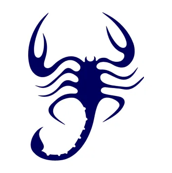 Polep vozidla Štír 002 levá (23 - tmavě modrá) SAMOLEPKA NA AUTO, NÁLEPKA, FÓLIE, POLEP, TUNING, VLASTNÍ TEXT, TISK, AUTOSAMOLEPKY.cz, POLEPY, OBRÁZEK, LOGO, 3D STICKERS