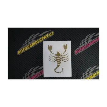 Samolepící dekorace SAMOLEPKA Štír zvěrokruh 004 pravá (10 - červená) NA AUTO, NÁLEPKA, FÓLIE, POLEP, TUNING, VLASTNÍ TEXT, TISK, AUTOSAMOLEPKY.cz, POLEPY, OBRÁZEK, LOGO, SAMOLEPKY