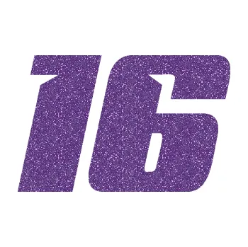 Polep vozidla SAMOLEPKA Startovní číslo 16 typ 6 (87 - Ultra Metalic fialová) NA AUTO, NÁLEPKA, FÓLIE, POLEP, TUNING, VLASTNÍ TEXT, TISK, AUTOSAMOLEPKY.cz, POLEPY, OBRÁZEK, LOGO, SAMOLEPKY