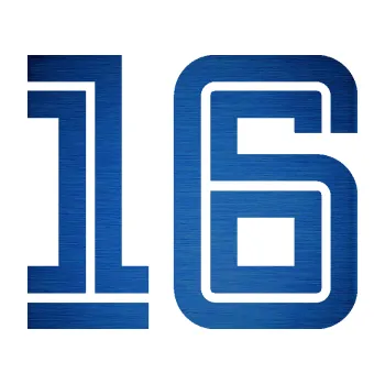 Polep vozidla Startovní číslo 16 typ 7 (65 - škrábaný kov modrý) SAMOLEPKA NA AUTO, NÁLEPKA, FÓLIE, POLEP, TUNING, VLASTNÍ TEXT, TISK, AUTOSAMOLEPKY.cz, POLEPY, OBRÁZEK, LOGO, 3D STICKERS