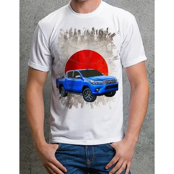 Pánské tričko tričko Toyota Hillux L (Trička s motivy aut)