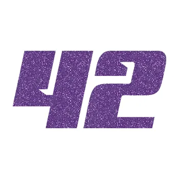 Polep vozidla SAMOLEPKA Startovní číslo 42 typ 6 (87 - Ultra Metalic fialová) NA AUTO, NÁLEPKA, FÓLIE, POLEP, TUNING, VLASTNÍ TEXT, TISK, AUTOSAMOLEPKY.cz, POLEPY, OBRÁZEK, LOGO, SAMOLEPKY