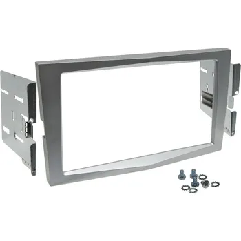 Autorádio Adaptér 2DIN rádia OPEL - stříbrná matná<br />Výrobce: - 372618 4