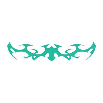 Polep vozidla Tetování 046 (25 - tyrkysová) SAMOLEPKA NA AUTO, NÁLEPKA, FÓLIE, POLEP, TUNING, VLASTNÍ TEXT, TISK, AUTOSAMOLEPKY.cz, POLEPY, OBRÁZEK, LOGO, 3D STICKERS