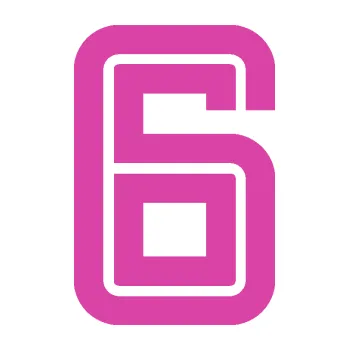 Polep vozidla SAMOLEPKA Startovní číslo 6 typ 7 (16 - růžová) NA AUTO, NÁLEPKA, FÓLIE, POLEP, TUNING, VLASTNÍ TEXT, TISK, AUTOSAMOLEPKY.cz, POLEPY, OBRÁZEK, LOGO, SAMOLEPKY