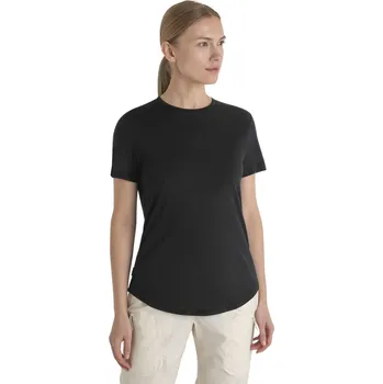 Dámské merino triko krátký rukáv ICEBREAKER Wmns 125 Cool-Lite Sphere III SS Tee, Black velikost: XS