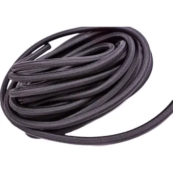 Kulatá pruženka Ø8 mm, barva Černá