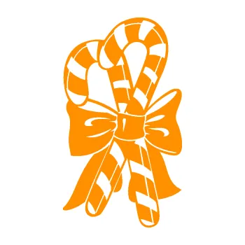 Samolepící dekorace AUTOSAMOLEPKY.cz Vánoční berličky levá