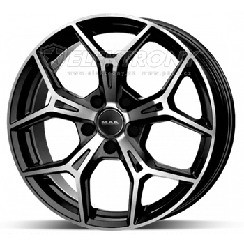 Disk MAK Epica Black 7x17 5x110 ET40