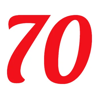 Polep vozidla SAMOLEPKA Startovní číslo 70 typ 3 (10 - červená) NA AUTO, NÁLEPKA, FÓLIE, POLEP, TUNING, VLASTNÍ TEXT, TISK, AUTOSAMOLEPKY.cz, POLEPY, OBRÁZEK, LOGO, SAMOLEPKY