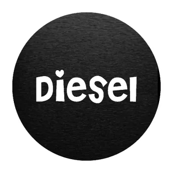 Samolepicí dekorace na vozidlo Samolepka na víčko od nádrže 006 diesel (63 - škrábaný kov černý) SAMOLEPKA NA AUTO, NÁLEPKA, FÓLIE, POLEP, TUNING, VLASTNÍ TEXT, TISK, AUTOSAMOLEPKY.cz, POLEPY, OBRÁZEK, LOGO, 3D STICKERS