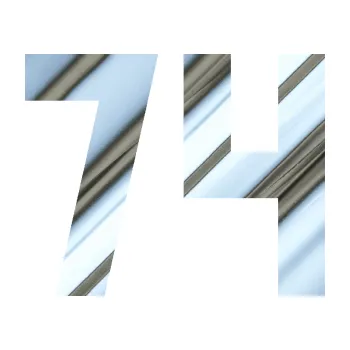 Polep vozidla Startovní číslo 74 (80 - chrom fólie stříbrná zrcadlová) SAMOLEPKA NA AUTO, NÁLEPKA, FÓLIE, POLEP, TUNING, VLASTNÍ TEXT, TISK, AUTOSAMOLEPKY.cz, POLEPY, OBRÁZEK, LOGO, 3D STICKERS