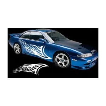 Polep vozidla SAMOLEPKA Samolepka na bok tattoo 061 (14 - fialová) NA AUTO, NÁLEPKA, FÓLIE, POLEP, TUNING, VLASTNÍ TEXT, TISK, AUTOSAMOLEPKY.cz, POLEPY, OBRÁZEK, LOGO, SAMOLEPKY