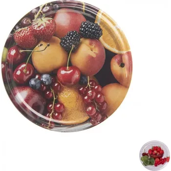 Víčko na zavařovací sklenici Víčko kov Bio 66 ovoce 10 ks