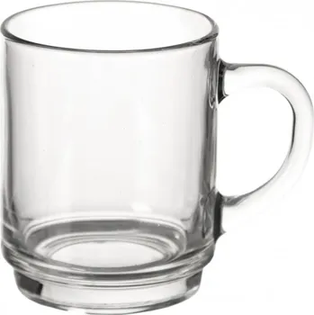 Hrnek sklo čirý rovný 0,27 l