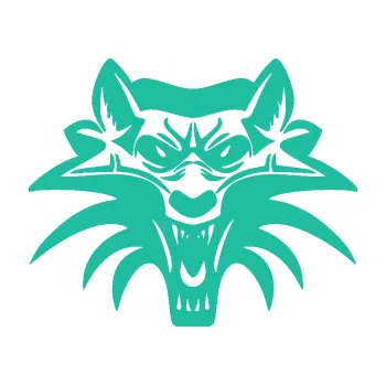 Polep vozidla Vlk 022 (25 - tyrkysová) SAMOLEPKA NA AUTO, NÁLEPKA, FÓLIE, POLEP, TUNING, VLASTNÍ TEXT, TISK, AUTOSAMOLEPKY.cz, POLEPY, OBRÁZEK, LOGO, 3D STICKERS