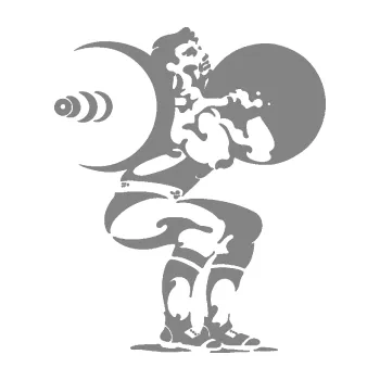 Polep vozidla Vzpírání 002 pravá těžká váha (17 - šedá) SAMOLEPKA NA AUTO, NÁLEPKA, FÓLIE, POLEP, TUNING, VLASTNÍ TEXT, TISK, AUTOSAMOLEPKY.cz, POLEPY, OBRÁZEK, LOGO, 3D STICKERS