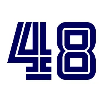 Polep vozidla Startovní číslo 48 typ 7 (23 - tmavě modrá) SAMOLEPKA NA AUTO, NÁLEPKA, FÓLIE, POLEP, TUNING, VLASTNÍ TEXT, TISK, AUTOSAMOLEPKY.cz, POLEPY, OBRÁZEK, LOGO, 3D STICKERS