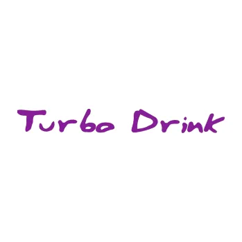 Polep vozidla SAMOLEPKA Turbo drink (14 - fialová) NA AUTO, NÁLEPKA, FÓLIE, POLEP, TUNING, VLASTNÍ TEXT, TISK, AUTOSAMOLEPKY.cz, POLEPY, OBRÁZEK, LOGO, SAMOLEPKY