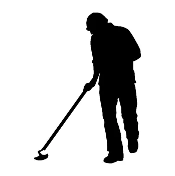 Samolepící dekorace SAMOLEPKA Zahradník 001 levá (01 - černá) NA AUTO, NÁLEPKA, FÓLIE, POLEP, TUNING, VLASTNÍ TEXT, TISK, AUTOSAMOLEPKY.cz, POLEPY, OBRÁZEK, LOGO, SAMOLEPKY