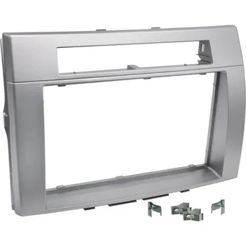 Autorádio Adaptér autorádia TOYOTA Corolla Verso (04-09) - stříbrná<br />Výrobce: - 372345 2D