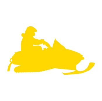 Polep vozidla Sněžný skútr 002 pravá (13 - jasně žlutá) SAMOLEPKA NA AUTO, NÁLEPKA, FÓLIE, POLEP, TUNING, VLASTNÍ TEXT, TISK, AUTOSAMOLEPKY.cz, POLEPY, OBRÁZEK, LOGO, 3D STICKERS