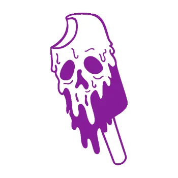 Samolepící dekorace SAMOLEPKA Nanuk 002 levá zombíkový (14 - fialová) NA AUTO, NÁLEPKA, FÓLIE, POLEP, TUNING, VLASTNÍ TEXT, TISK, AUTOSAMOLEPKY.cz, POLEPY, OBRÁZEK, LOGO, SAMOLEPKY