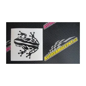 Samolepící dekorace Žába 002 levá (17 - šedá) SAMOLEPKA NA AUTO, NÁLEPKA, FÓLIE, POLEP, TUNING, VLASTNÍ TEXT, TISK, AUTOSAMOLEPKY.cz, POLEPY, OBRÁZEK, LOGO, 3D STICKERS