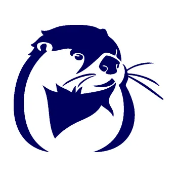 Samolepící dekorace SAMOLEPKA Vydra 002 pravá (23 - tmavě modrá) NA AUTO, NÁLEPKA, FÓLIE, POLEP, TUNING, VLASTNÍ TEXT, TISK, AUTOSAMOLEPKY.cz, POLEPY, OBRÁZEK, LOGO, SAMOLEPKY