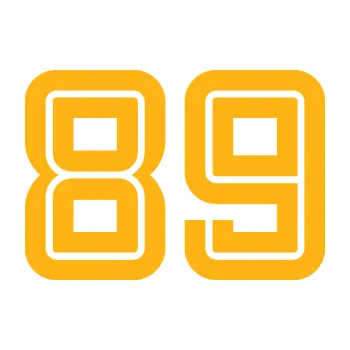 Polep vozidla Startovní číslo 89 typ 7 (21 - světle oranžová) SAMOLEPKA NA AUTO, NÁLEPKA, FÓLIE, POLEP, TUNING, VLASTNÍ TEXT, TISK, AUTOSAMOLEPKY.cz, POLEPY, OBRÁZEK, LOGO, 3D STICKERS