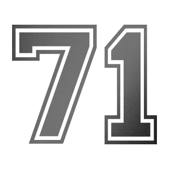 Polep vozidla Startovní číslo 71 typ 4 (41 - grafitová metalíza) SAMOLEPKA NA AUTO, NÁLEPKA, FÓLIE, POLEP, TUNING, VLASTNÍ TEXT, TISK, AUTOSAMOLEPKY.cz, POLEPY, OBRÁZEK, LOGO, 3D STICKERS