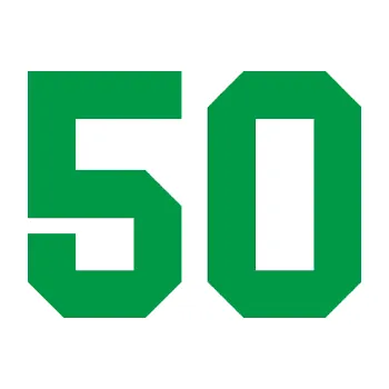 Polep vozidla Startovní číslo 50 (12 - zelená) SAMOLEPKA NA AUTO, NÁLEPKA, FÓLIE, POLEP, TUNING, VLASTNÍ TEXT, TISK, AUTOSAMOLEPKY.cz, POLEPY, OBRÁZEK, LOGO, 3D STICKERS