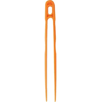 Obracečka Pinzeta-obracečka silikon 30 cm oranžová