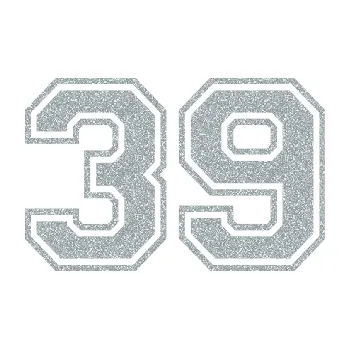 Polep vozidla Startovní číslo 39 typ 4 (91 - Ultra Metalic stříbrná metalíza) SAMOLEPKA NA AUTO, NÁLEPKA, FÓLIE, POLEP, TUNING, VLASTNÍ TEXT, TISK, AUTOSAMOLEPKY.cz, POLEPY, OBRÁZEK, LOGO, 3D STICKERS