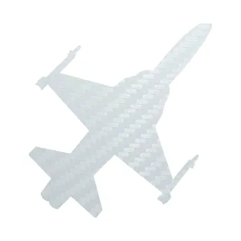 Polep vozidla SAMOLEPKA Stíhací letoun 003 pravá (51 - 3D karbon bílý) NA AUTO, NÁLEPKA, FÓLIE, POLEP, TUNING, VLASTNÍ TEXT, TISK, AUTOSAMOLEPKY.cz, POLEPY, OBRÁZEK, LOGO, SAMOLEPKY